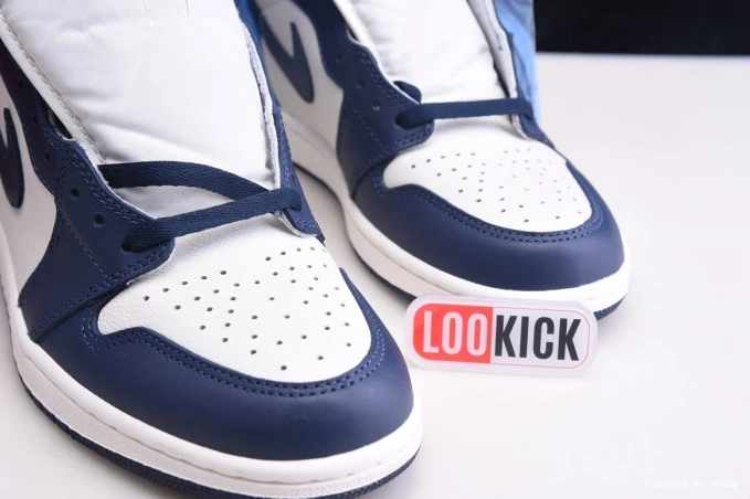 Cheap Jordan High 555088-140 1 Air Retro Obsidian OG 0817